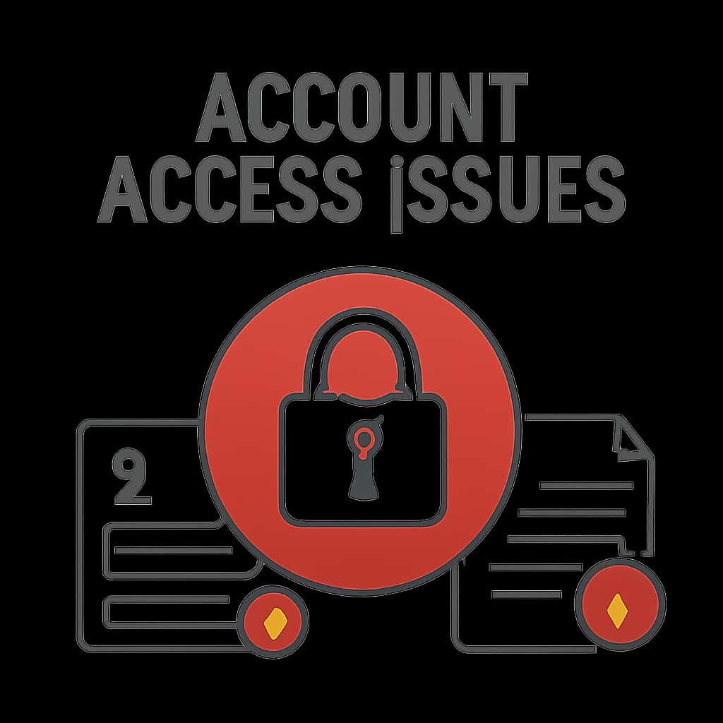 An educational diagram about resolving Yono777 account access issues.